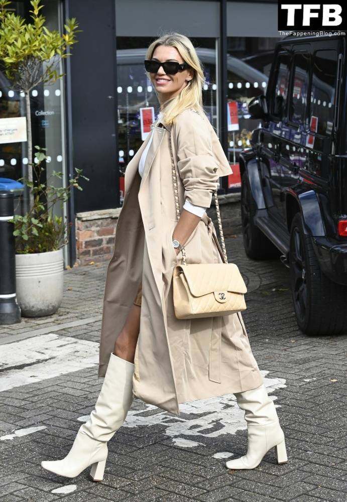 Christine McGuinness Puts on a Leggy Display Out and About in Cheshire - #9