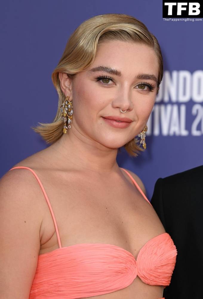 Florence Pugh Stuns on the Red Carpet at 1CThe Wonder 1D Premiere in London - #47