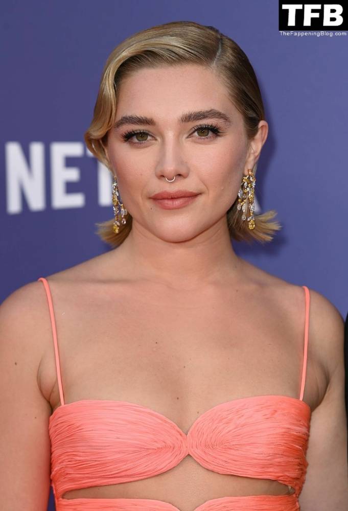 Florence Pugh Stuns on the Red Carpet at 1CThe Wonder 1D Premiere in London - #50