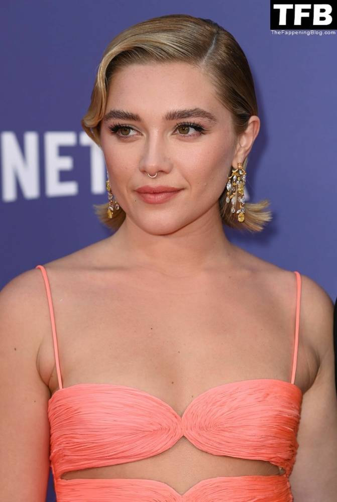 Florence Pugh Stuns on the Red Carpet at 1CThe Wonder 1D Premiere in London - #37