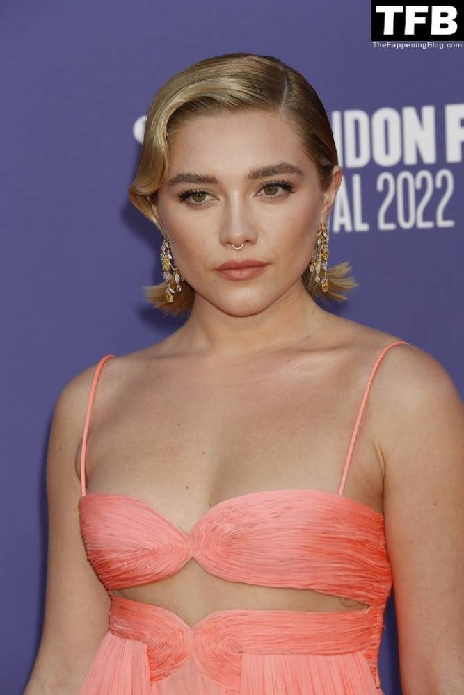 Florence Pugh Stuns on the Red Carpet at 1CThe Wonder 1D Premiere in London - #39