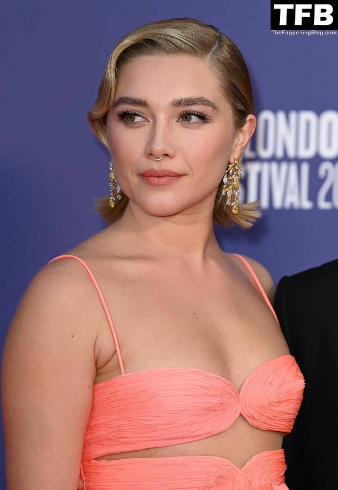 Florence Pugh Stuns on the Red Carpet at 1CThe Wonder 1D Premiere in London - #21
