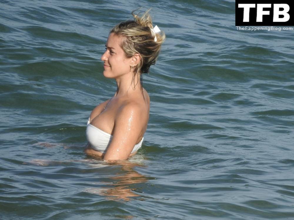 Kristin Cavallari Looks Incredible as She Takes a Dip in the Ocean in a White Bikini - #21