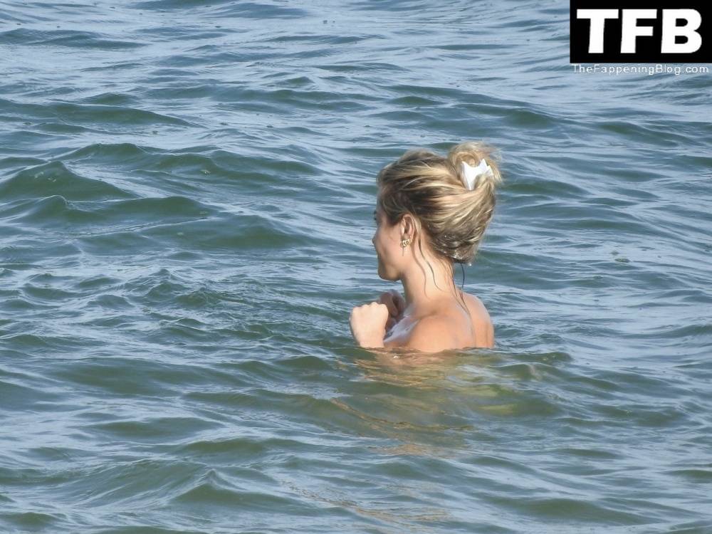 Kristin Cavallari Looks Incredible as She Takes a Dip in the Ocean in a White Bikini - #27