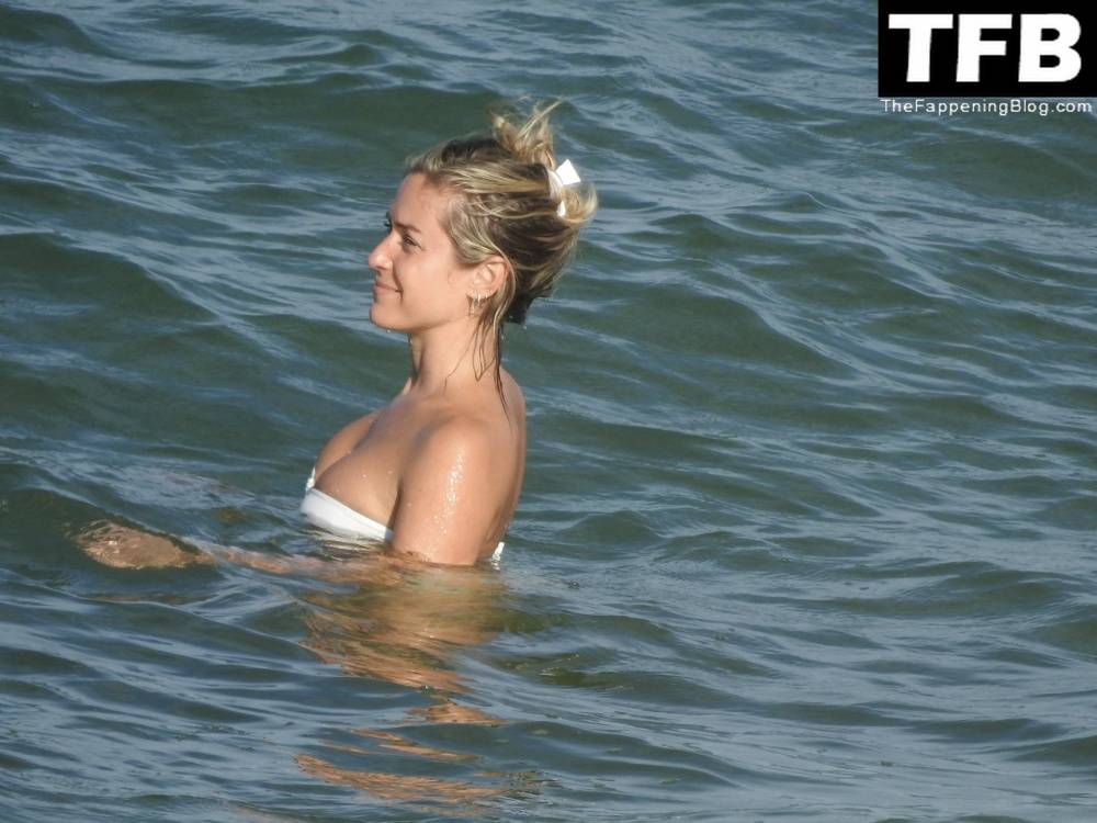 Kristin Cavallari Looks Incredible as She Takes a Dip in the Ocean in a White Bikini - #52