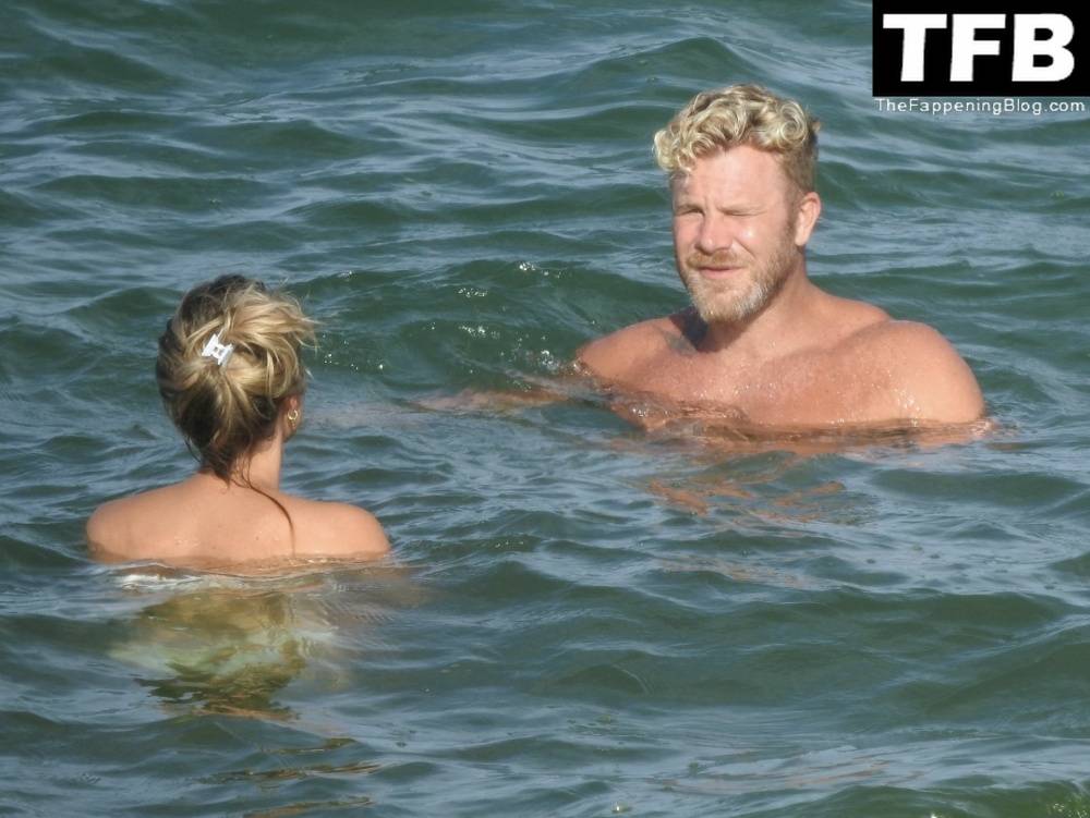 Kristin Cavallari Looks Incredible as She Takes a Dip in the Ocean in a White Bikini - #49