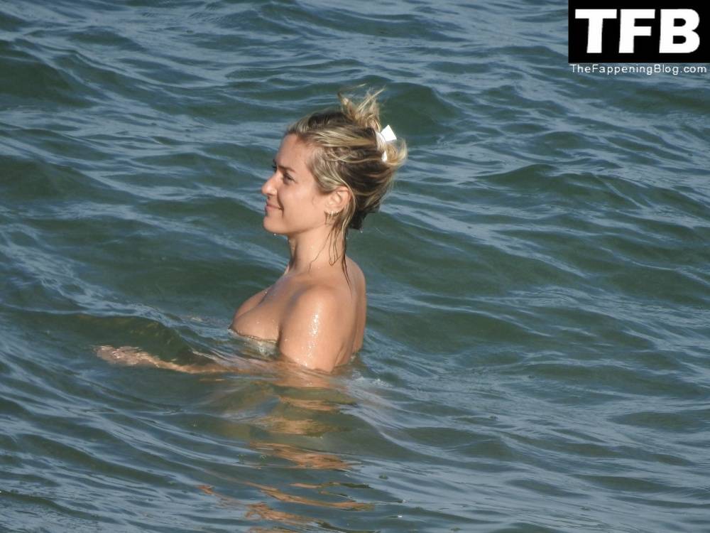 Kristin Cavallari Looks Incredible as She Takes a Dip in the Ocean in a White Bikini - #42