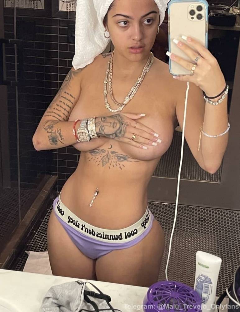 Malu Trevejo Nude See Through Boobs Onlyfans Set Leaked - #4