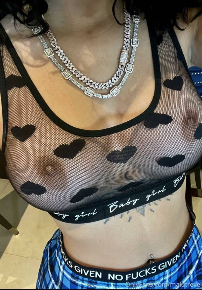 Malu Trevejo Nude See Through Boobs Onlyfans Set Leaked - #1