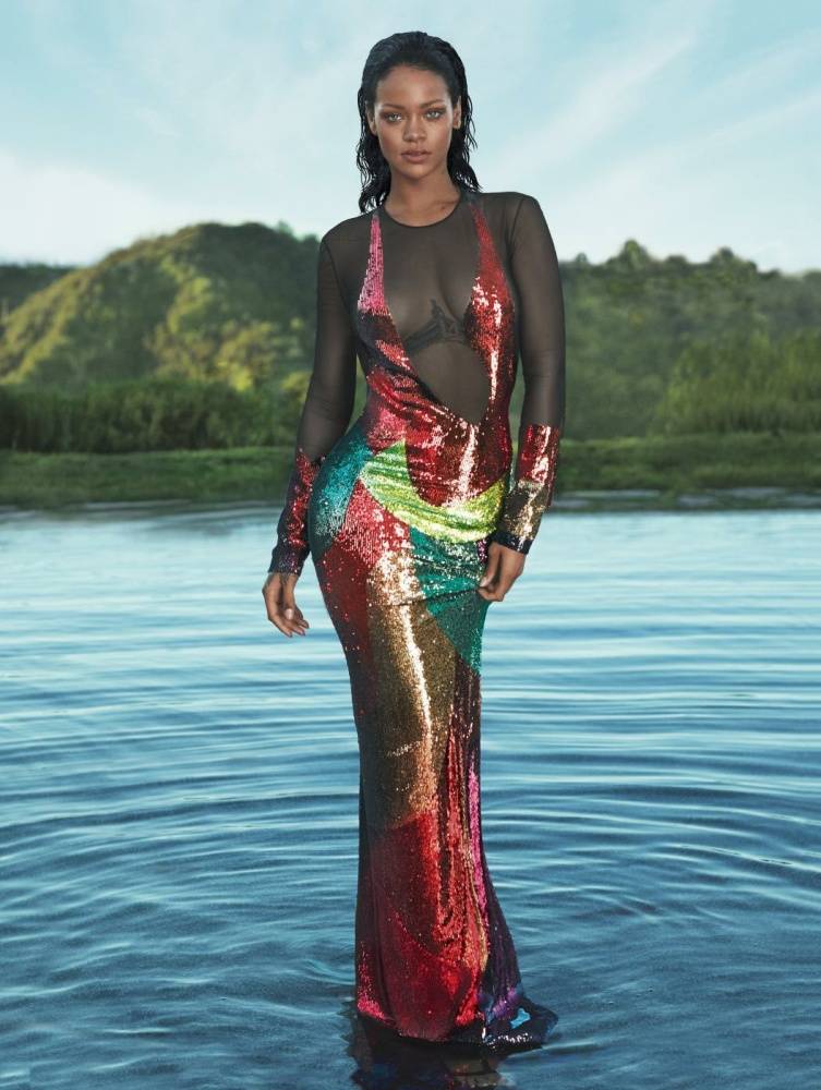 Rihanna Nude Nip Slip Magazine Photoshoot Set Leaked - #4