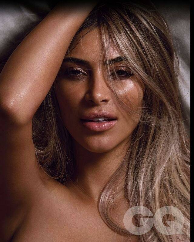 Kim Kardashian Nude Bed Magazine Photoshoot Set Leaked - #8