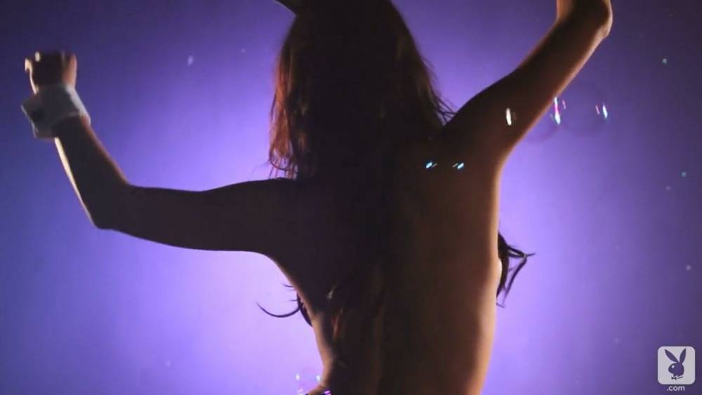Amanda Cerny Nude Playboy Bunny Striptease photo Leaked - #1