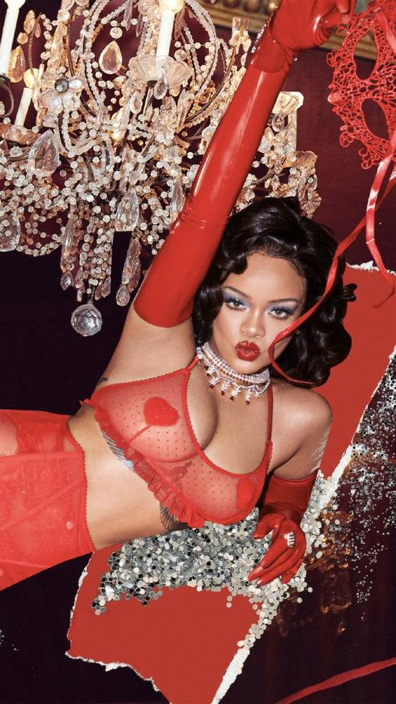 Rihanna See Through Lingerie Photoshoot Set Leaked - #3
