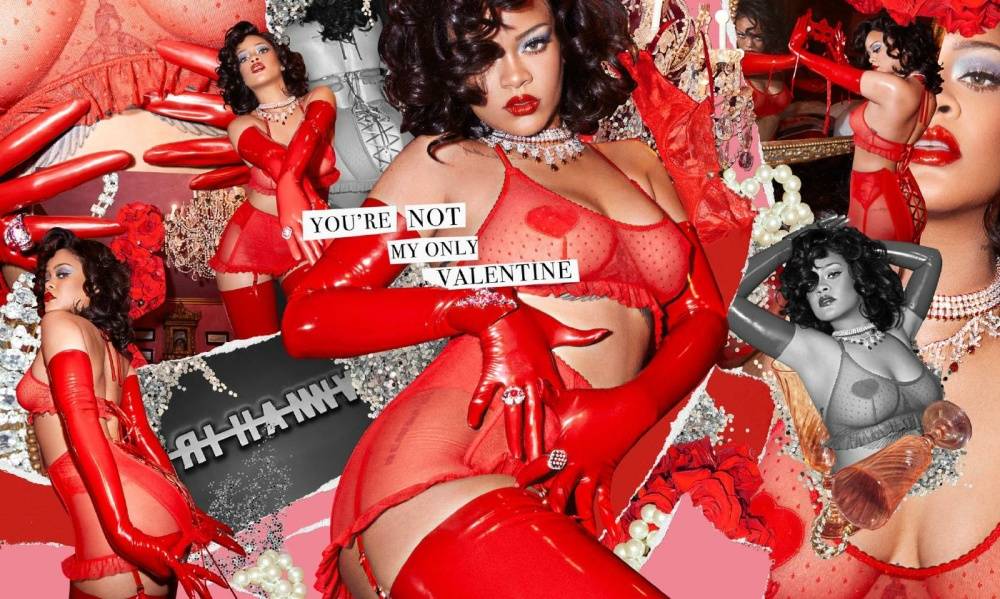 Rihanna See Through Lingerie Photoshoot Set Leaked - #8