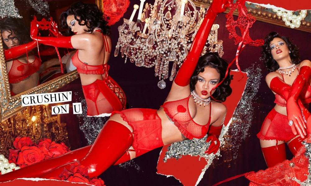 Rihanna See Through Lingerie Photoshoot Set Leaked - #7