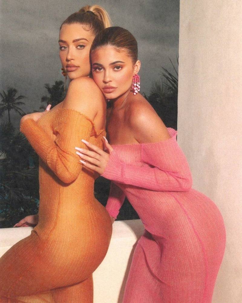 Kylie Jenner Lesbian Bikini See Through Dress Photoshoot Leaked - #8