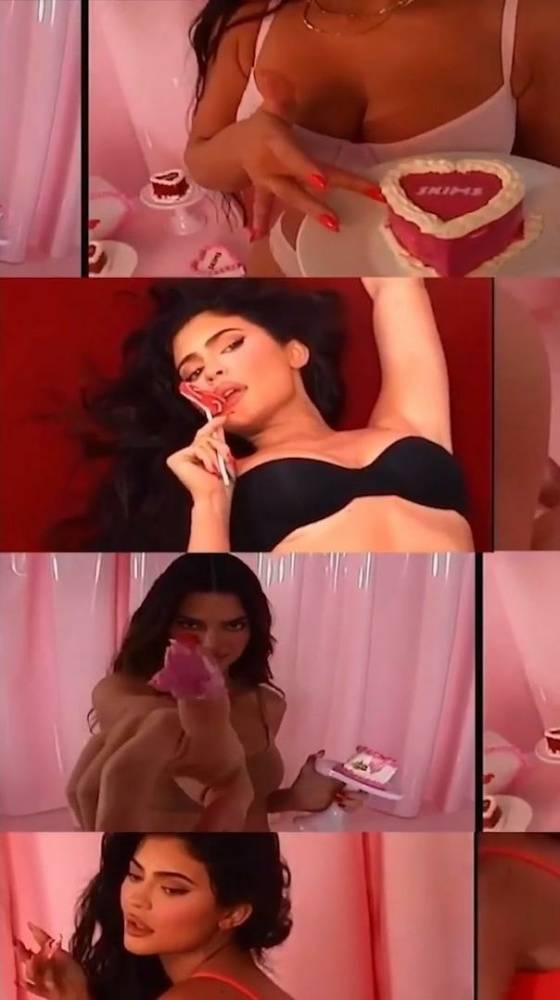 Kylie Jenner Thong Lingerie Skims BTS photo Leaked - #2