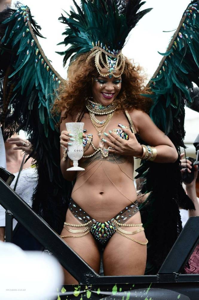 Rihanna Bikini Festival Nip Slip Photos Leaked - #19