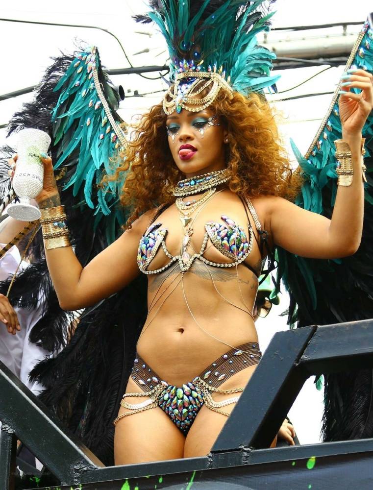 Rihanna Bikini Festival Nip Slip Photos Leaked - #7