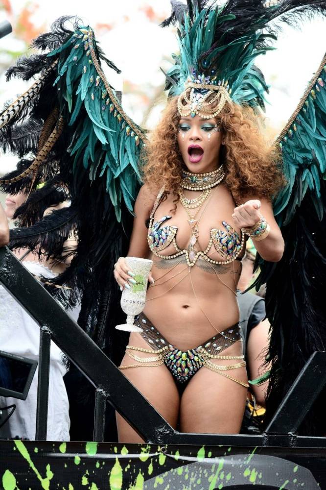 Rihanna Bikini Festival Nip Slip Photos Leaked - #20