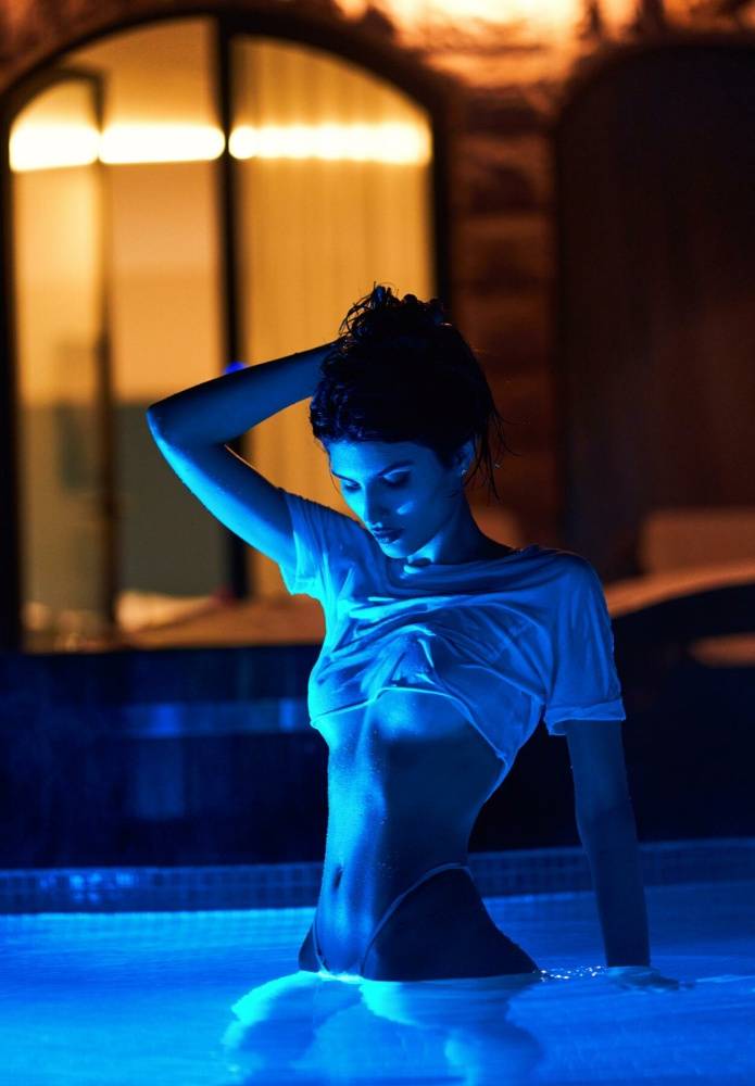 Yael Cohen Aris Wet Bikini Pool Onlyfans Set Leaked - #1