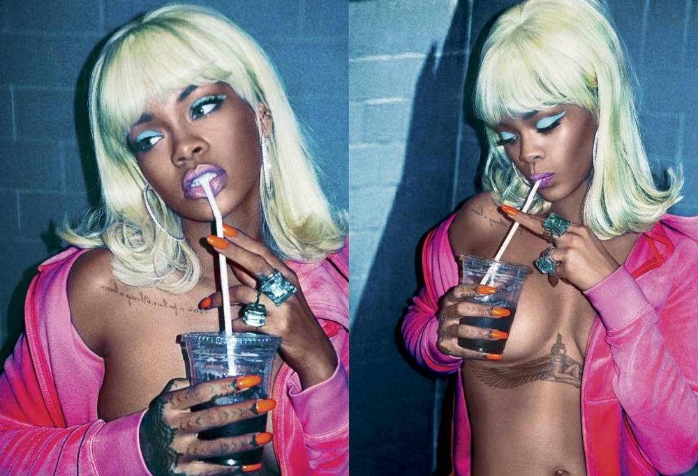 Rihanna Nude Topless Magazine Photoshoot Set Leaked - #5