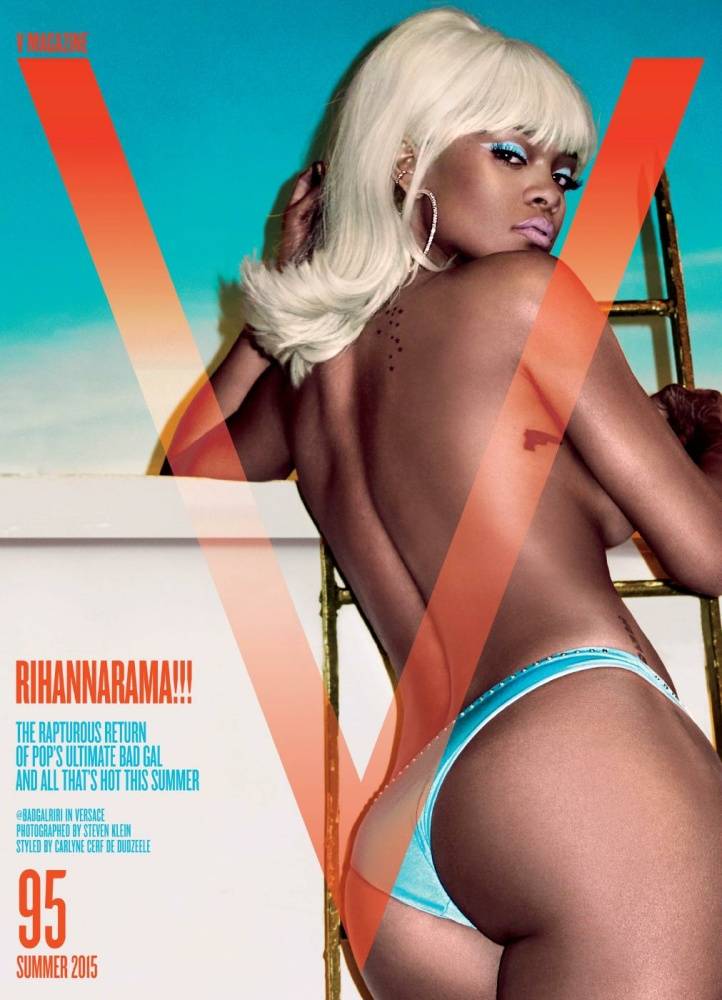 Rihanna Nude Topless Magazine Photoshoot Set Leaked - #3
