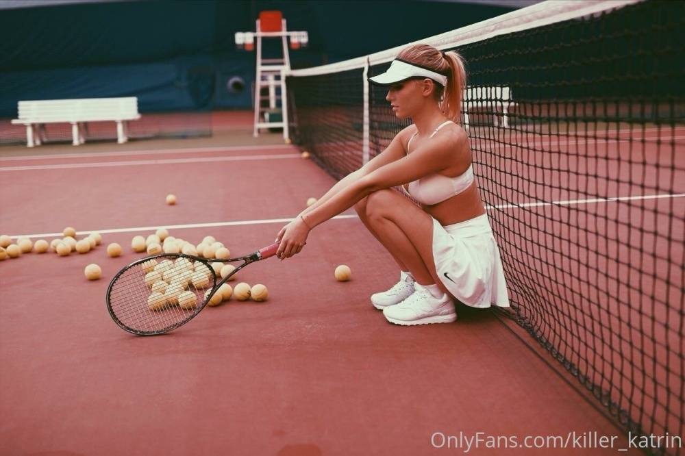 Killer Katrin Nude Strip Tennis Onlyfans Set Leaked - #10