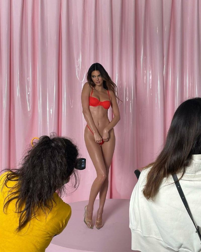 Kendall Jenner Skims Thong Photoshoot Leaked - #12
