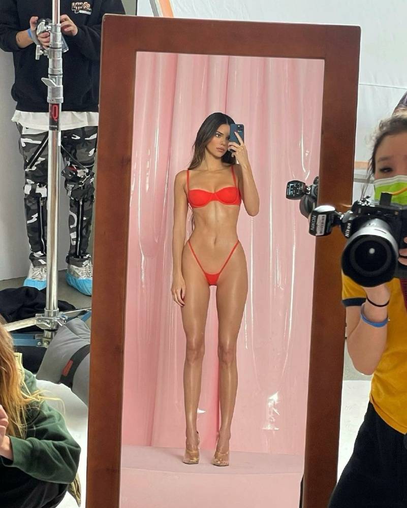 Kendall Jenner Skims Thong Photoshoot Leaked - #3