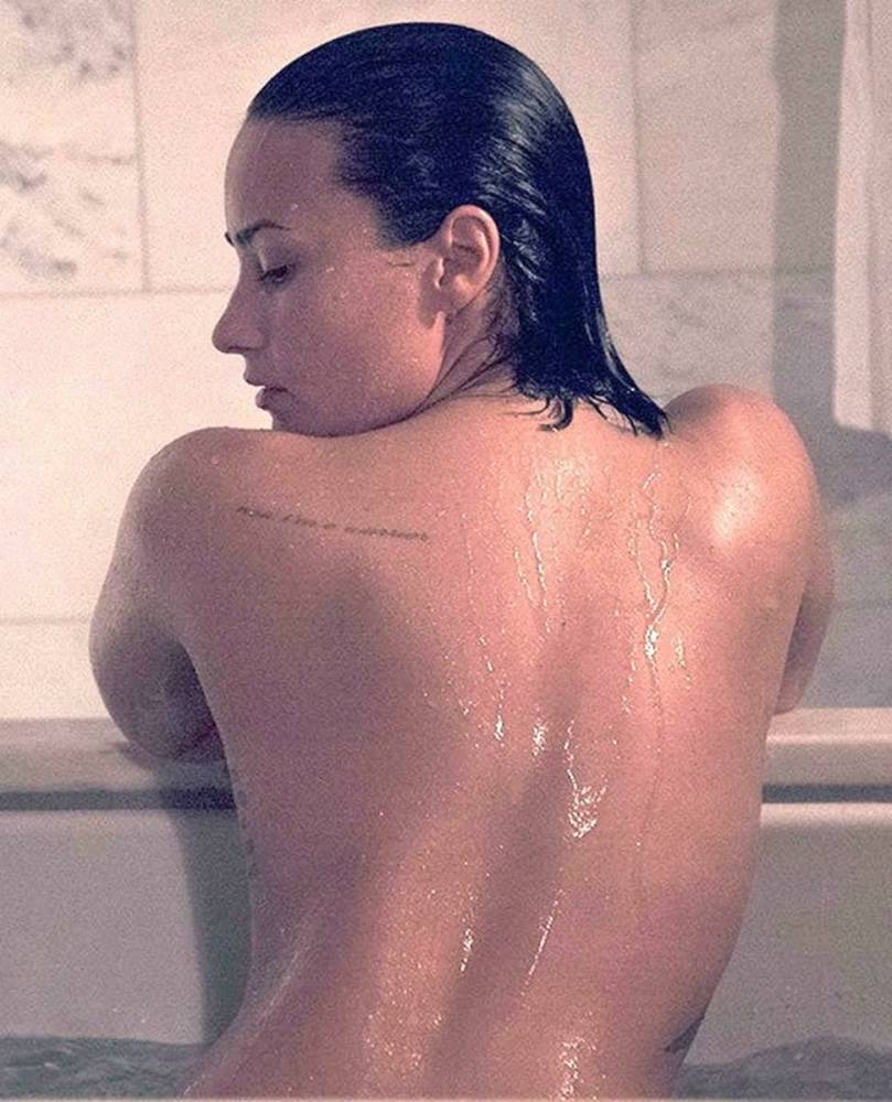 Demi Lovato Nude Magazine Photoshoot Leaked - #5