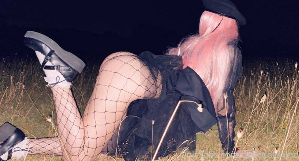 Belle Delphine Night Time Outdoor Onlyfans Leaked - #3