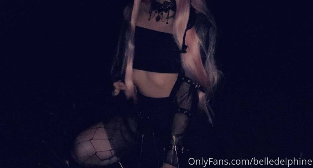 Belle Delphine Night Time Outdoor Onlyfans Leaked - #1