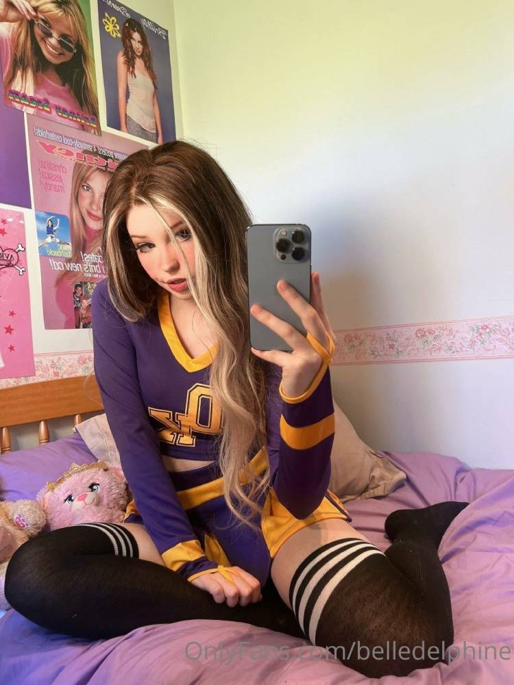 Belle Delphine Cheerleader Outfit Onlyfans Set Leaked - #6