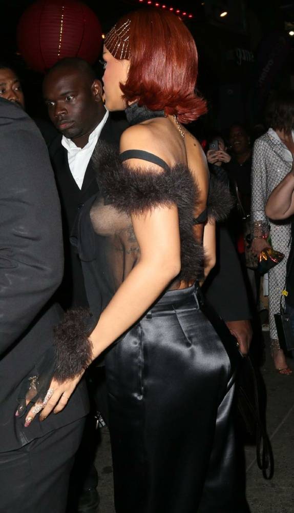 Rihanna Candid See-Through Nipple Slip Photos Leaked - #13