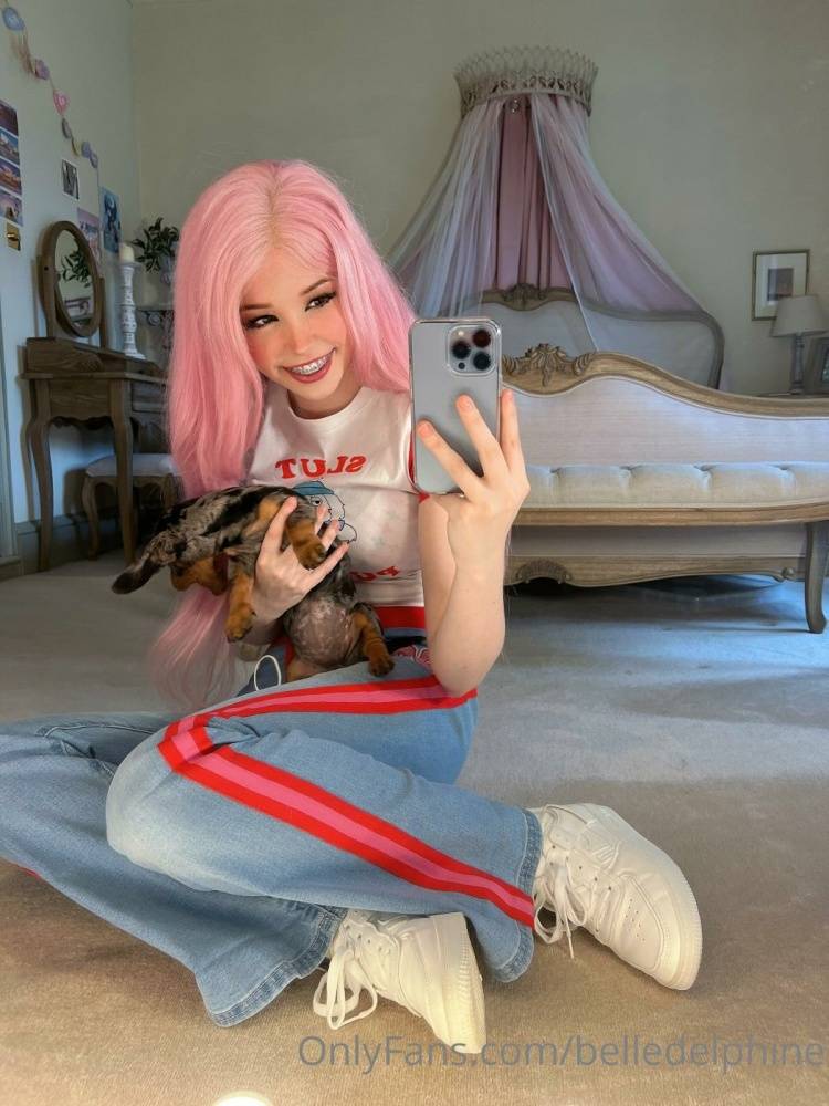 Belle Delphine And Puppy Onlyfans Set Leaked - #3