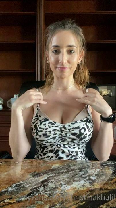Christina Khalil Office Roleplay Onlyfans photo Leaked - #1