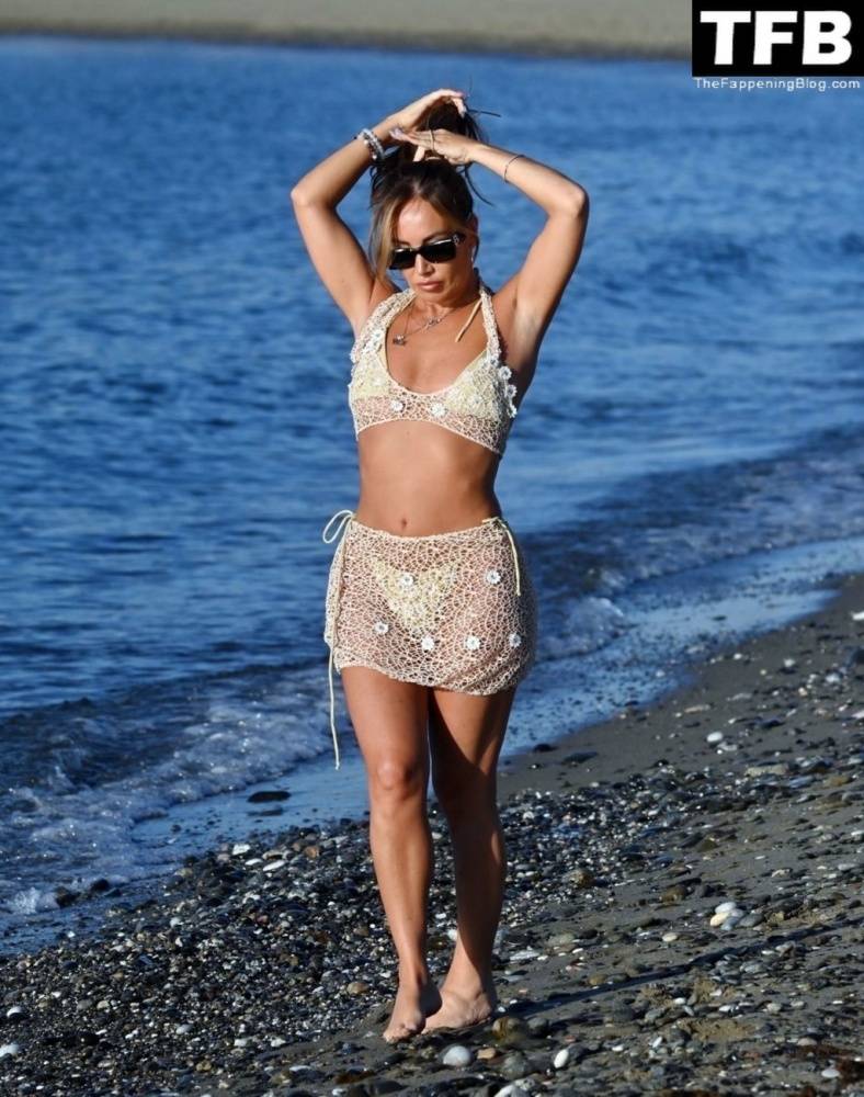 Lauryn Goodman Shows Off Her Sexy Bikini Body on the Beach in Marbella - #17