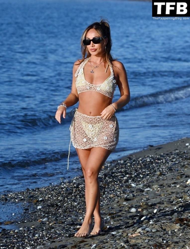 Lauryn Goodman Shows Off Her Sexy Bikini Body on the Beach in Marbella - #10