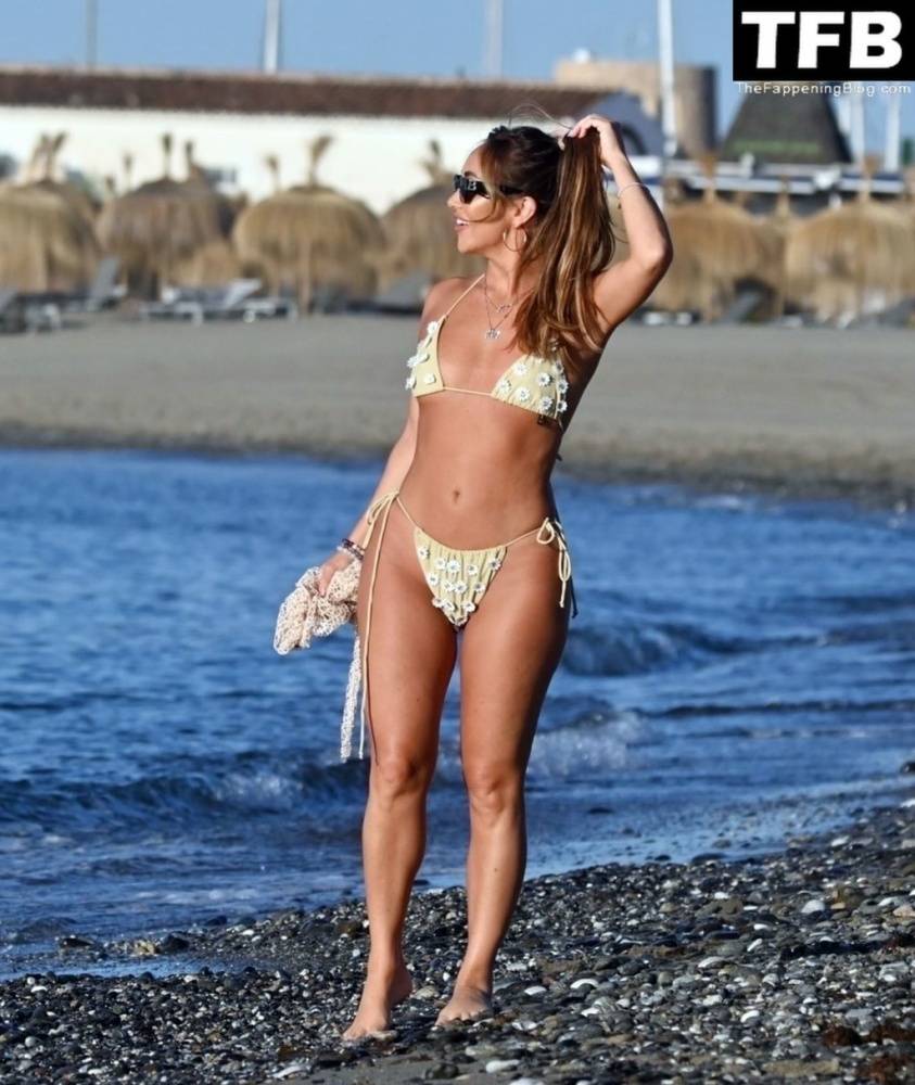 Lauryn Goodman Shows Off Her Sexy Bikini Body on the Beach in Marbella - #13