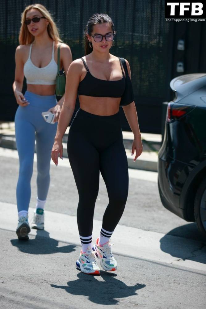 Addison Rae Wraps Up a Morning Pilates Class in WeHo - #1
