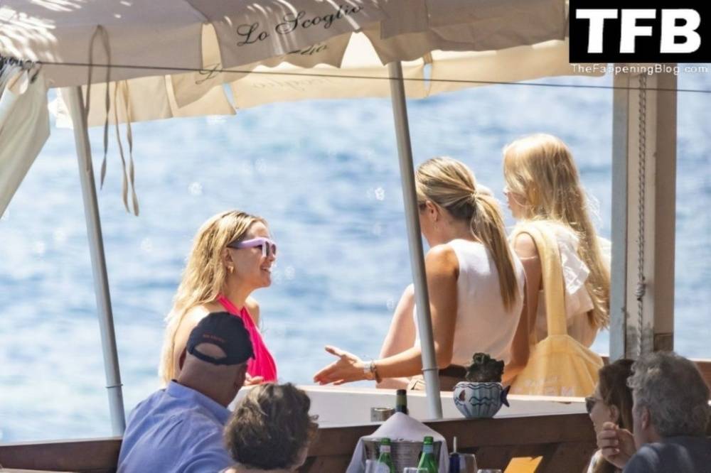 Kate Hudson is Seen on Her Family Trip to Nerano - #1
