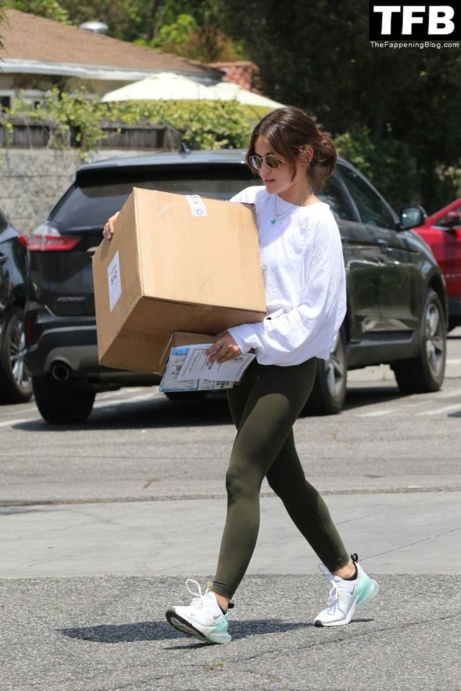 Lucy Hale is Pictured Out and About Running Errands in LA - #3