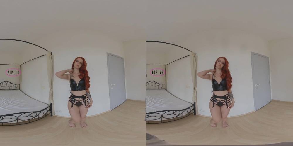 OnlyFans model Nympha Ophis First Time in VR; Wild Redhead Solo First Time in VR - #3