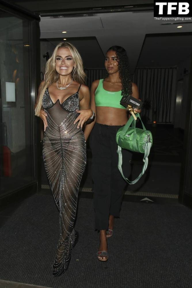 Tallia Storm Looks Hot in a See-Through Dress After the TOWIE Season Launch Party - #19