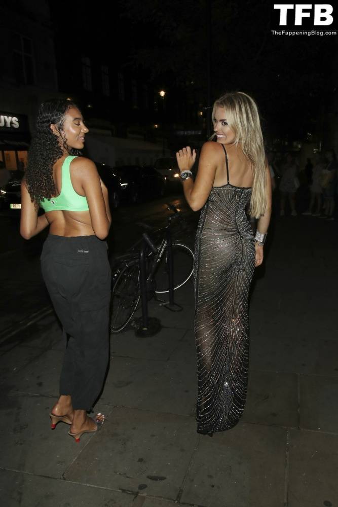 Tallia Storm Looks Hot in a See-Through Dress After the TOWIE Season Launch Party - #12