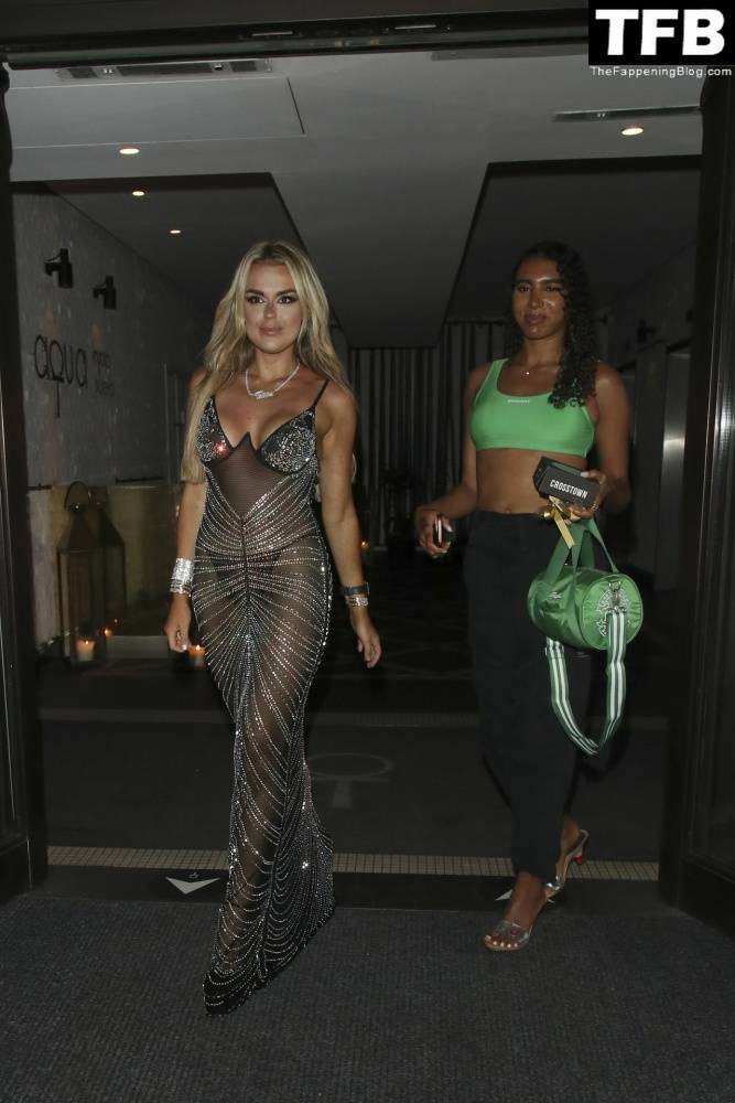 Tallia Storm Looks Hot in a See-Through Dress After the TOWIE Season Launch Party - #5