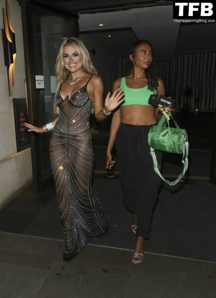 Tallia Storm Looks Hot in a See-Through Dress After the TOWIE Season Launch Party - #11
