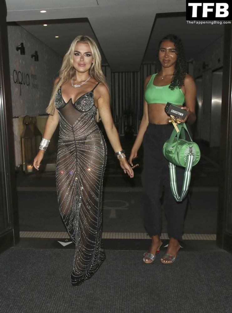 Tallia Storm Looks Hot in a See-Through Dress After the TOWIE Season Launch Party - #6