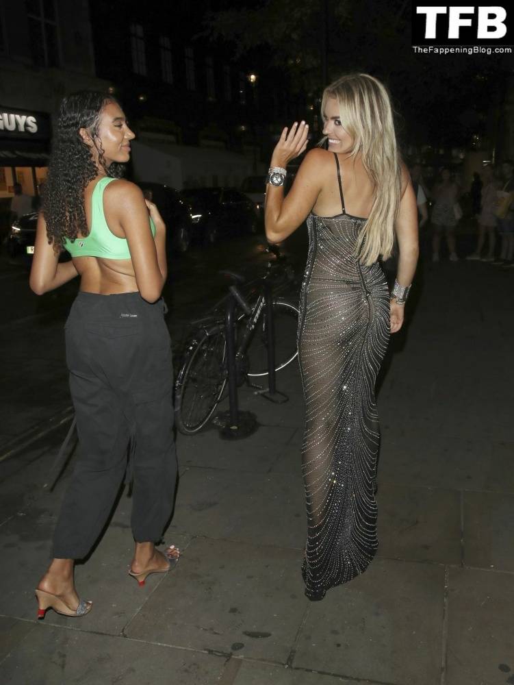 Tallia Storm Looks Hot in a See-Through Dress After the TOWIE Season Launch Party - #1